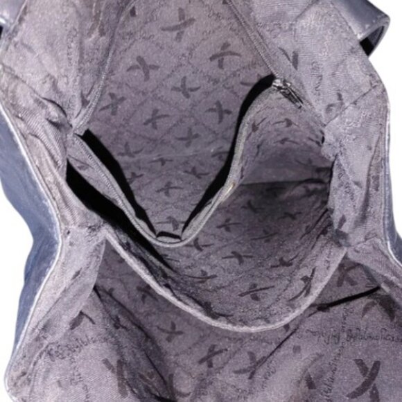 Paloma Picasso black vintage leather shoulder bag - Picture 10 of 15